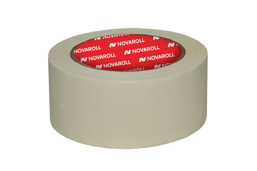 Скотч двухсторонний (тканевая основа) 50 мм*25 м "Нова Ролл"