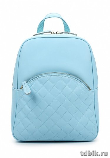 Рюкзак женский Jane's Story голубой, нат.кожа