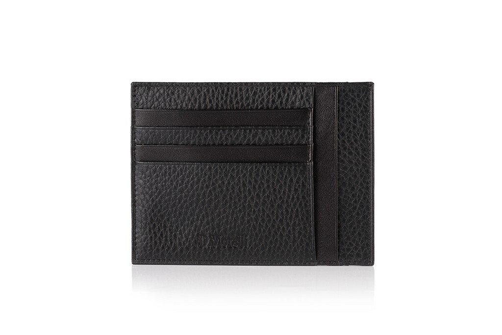 Картхолдер D.Morelli "Бруклин" нат.кожа, черный