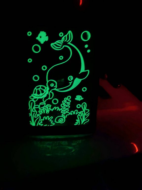 Аппликация с неоном "Тайны моря" Фантазер