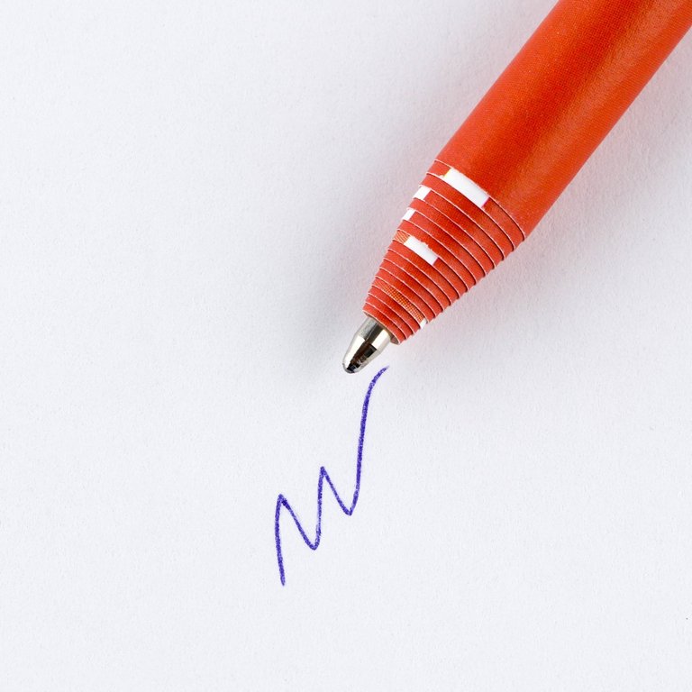 Ручка-эко шариковая "Россия" 1,0 синяя