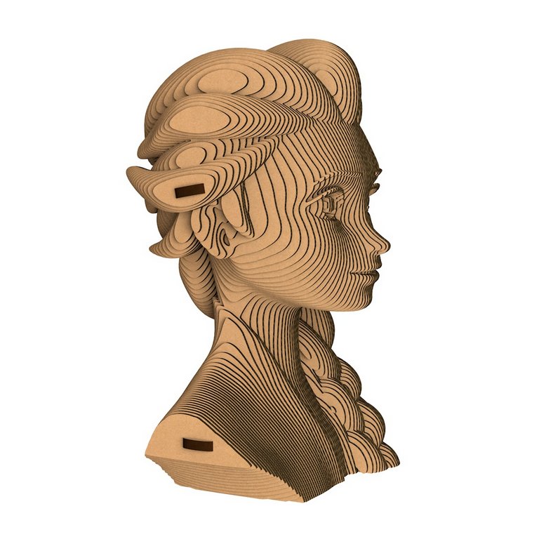 Сборная модель из гофрокартона "Эльза" h=18см, 123 дет., 6+, 5cult