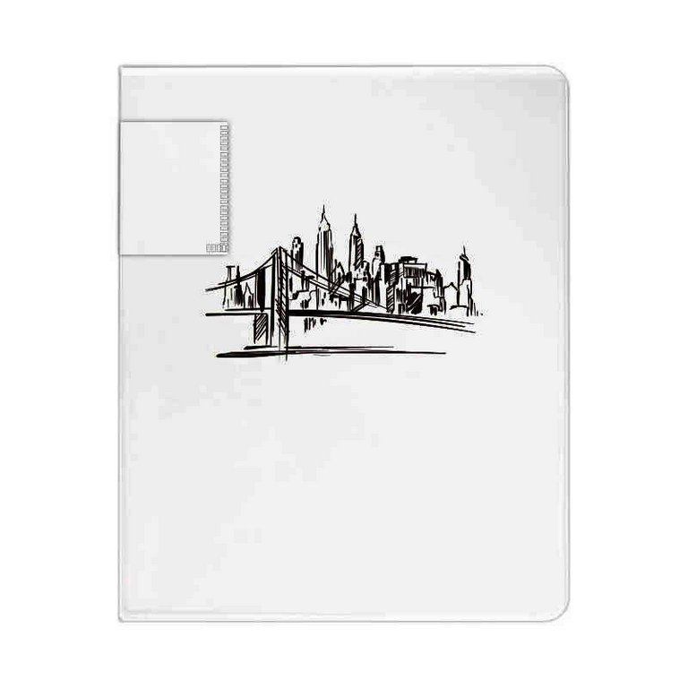 Папка А3 20 прозр.вклад., пластик 0,30 мм "ЭСКИЗ" Феникс+