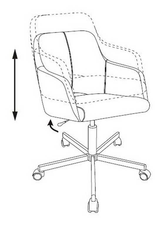 Кресло оператора Бюрократ CH-380M придорожная трава 38-407 крестовина металл