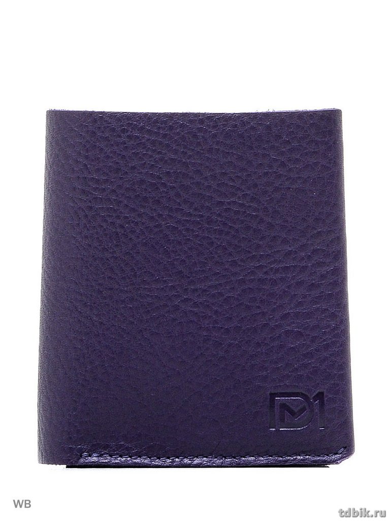 Портмоне D.Morelli женское "Монтана"  мини, нат.кожа, цв. фиолетовый