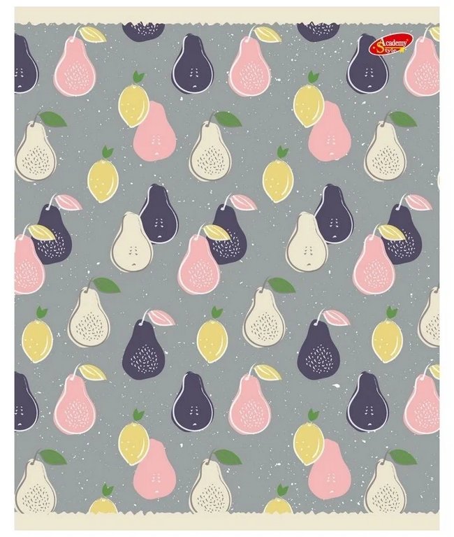 Тетрадь 80 лист кл. А5 на скрепке "Ягоды"