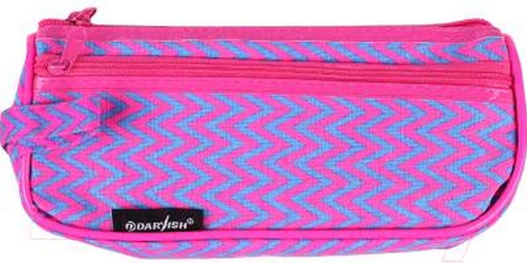 Пенал  для девочки Darvish 20,5*9*4,5 см (ассорти)