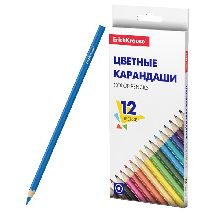 Набор карандашей  12 цв. ErichKrause Basic