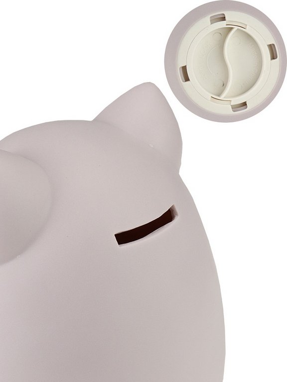 Копилка "Влюбленный котик" 15*14*13 см (пластик)