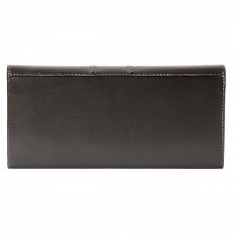 Портмоне Макей 20,3*10см, нат. кожа, цв. красный/коричневый