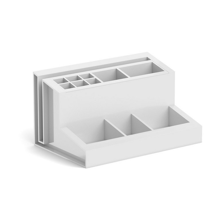 Подставка наст д/канц. принадлеж. Erich Krause "Лидер" белая