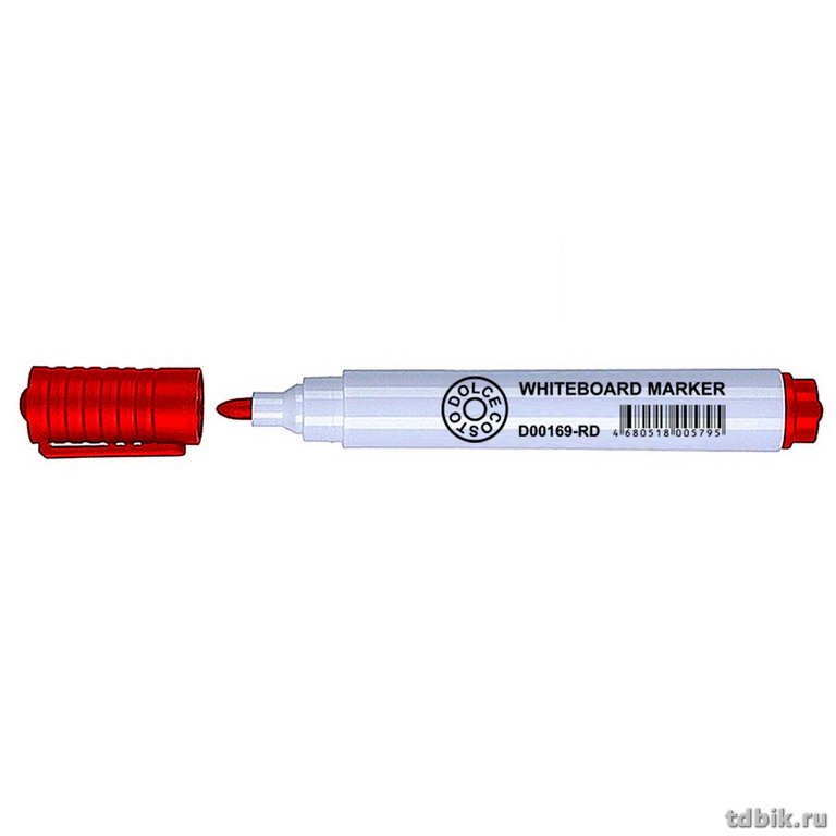 Маркер для доски Dolce Costo 2-5 мм красный круг. (водный)