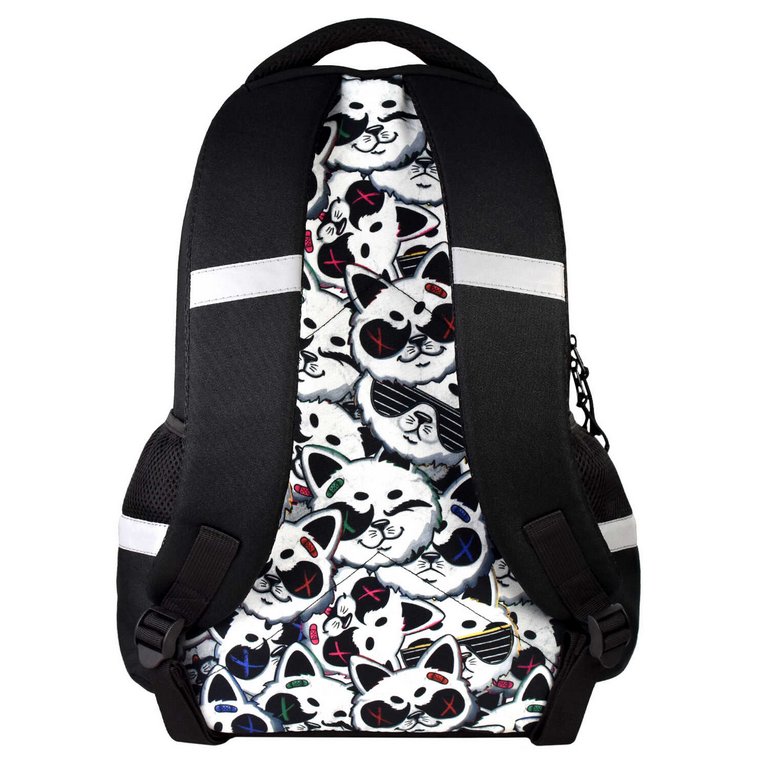 Рюкзак школьный для мальчика Феникс+ "Кот-крутыш" 44*31*16 см, полиэстер