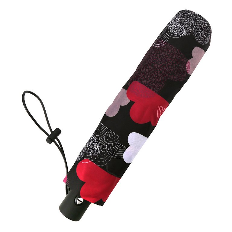 Зонт женский суперавтомат Fabretti, мини , 3 сложения, эпонж