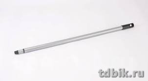 Черенок для уборочного инвентаря усиленный, металл. 138см