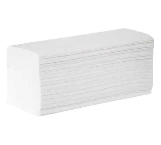 Полотенце бумажное для диспенсера в пачке TomPaper V 200 листов 2 сл.