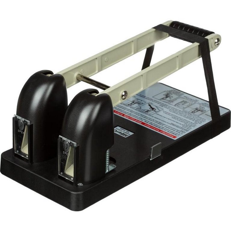 Дырокол мощный до 150л метал. Kw-Trio с линейкой