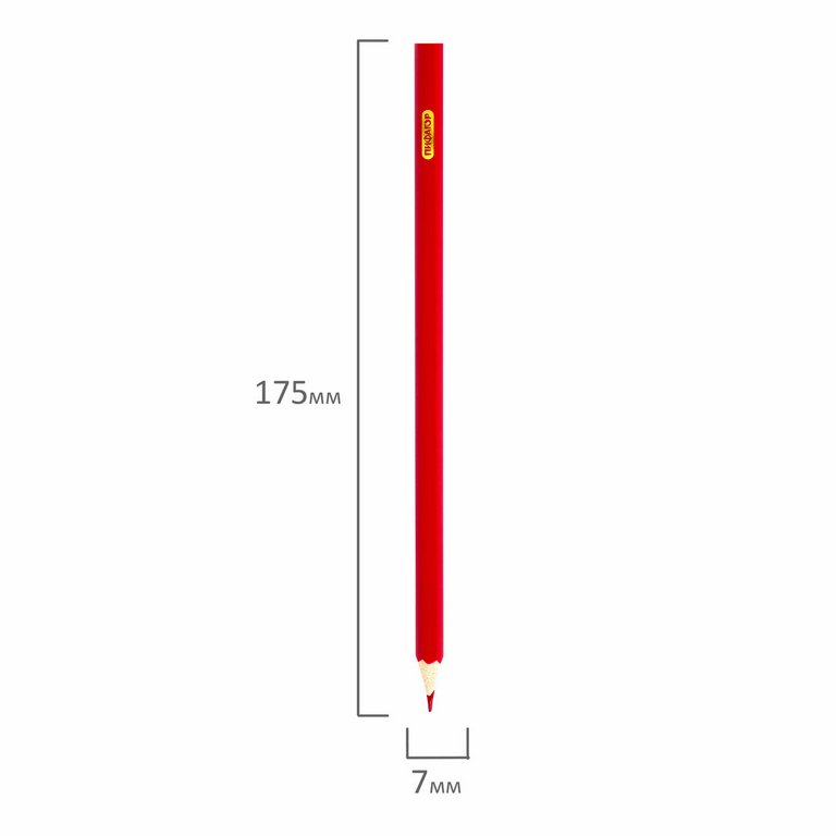 Набор карандашей  24 цв.  пласт. корпус ПИФАГОР "Классик"
