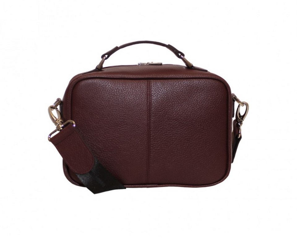 Сумка женская  D.Morelli, нат. кожа, бордо