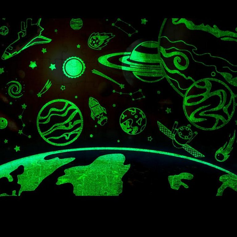 Пазлы   88 дет. "Таинственный космос" светящиеся