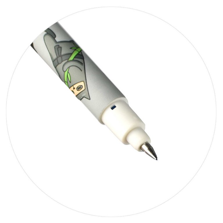 Ручка пиши-стирай гелевая Феникс+ "Коты разных стран" синяя 0,5 мм (ассорти)