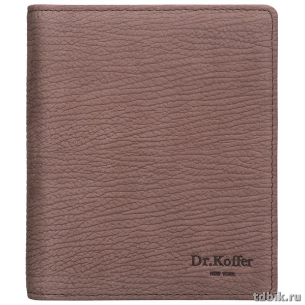 Визитница Dr.Koffer 13*11см на 48 визитки, хаки