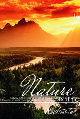 Блокнот А7  40л.,  68*104 мм, на гребне "Природа"