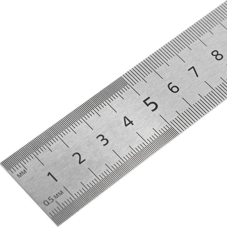 Линейка 100 см. метал. в чехле СТАММ