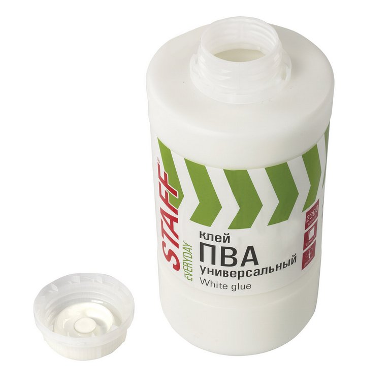 Клей ПВА 2,3кг Универсальный STAFF