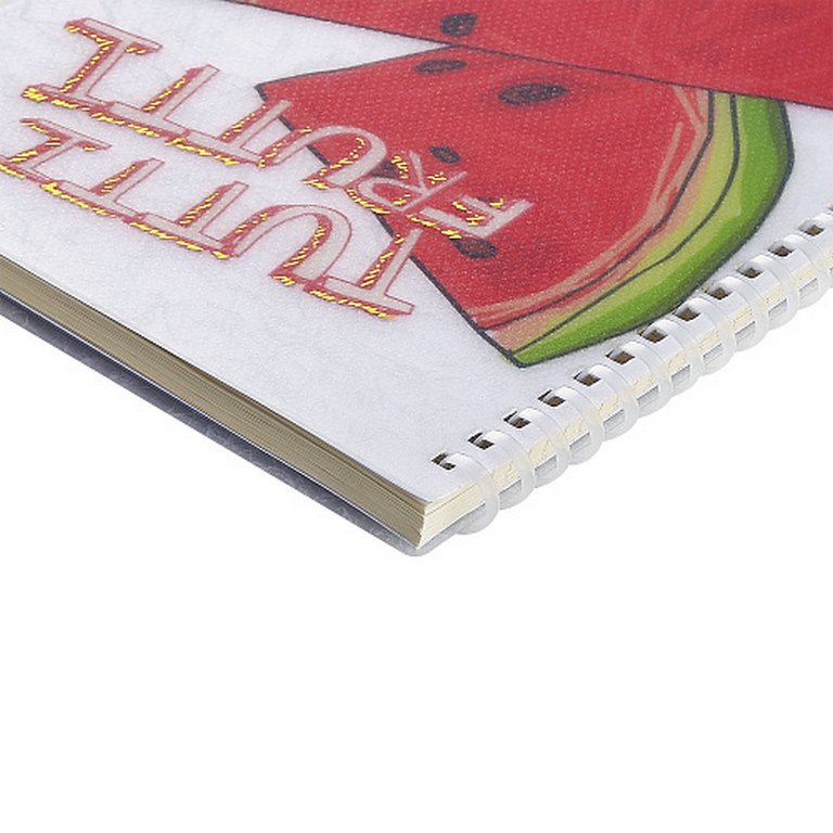 Тетрадь 60 лист кл. А5 на гребне, "Tutti frutti. Арбуз"