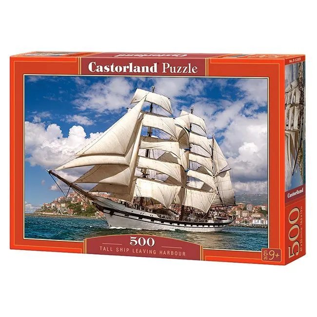 Пазлы  500 дет. "Парусник" Castor Land 9+