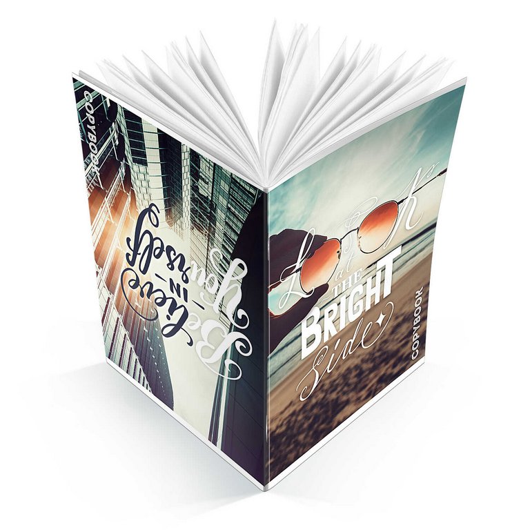 Тетрадь 80 лист кл. А4 на скрепке "ЦИТАТА ДНЯ" двухстороняя