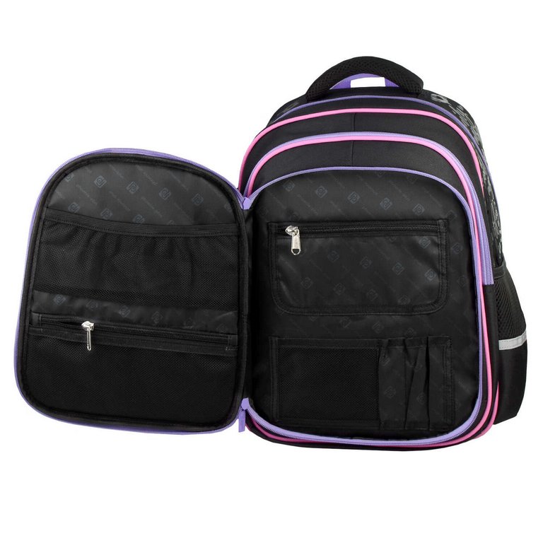 Рюкзак школьный для девочки Феникс+ "МАРМЕЛАДНЫЙ МИШКА" 38*29*13,5 см разноцветный