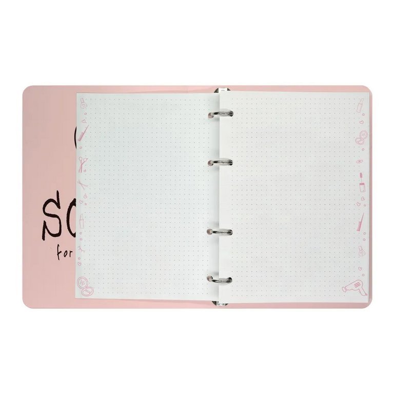 Тетрадь 80 лист в точку А5 на кольцах со сменным блоком "SORRY"