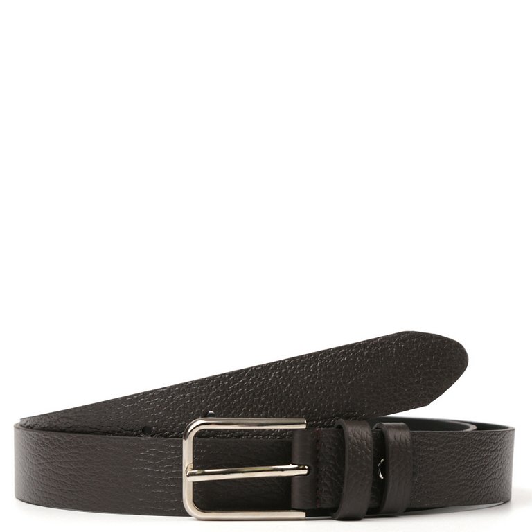 Ремень FABRETTI женский, натуральная кожа, размер 125, коричневый