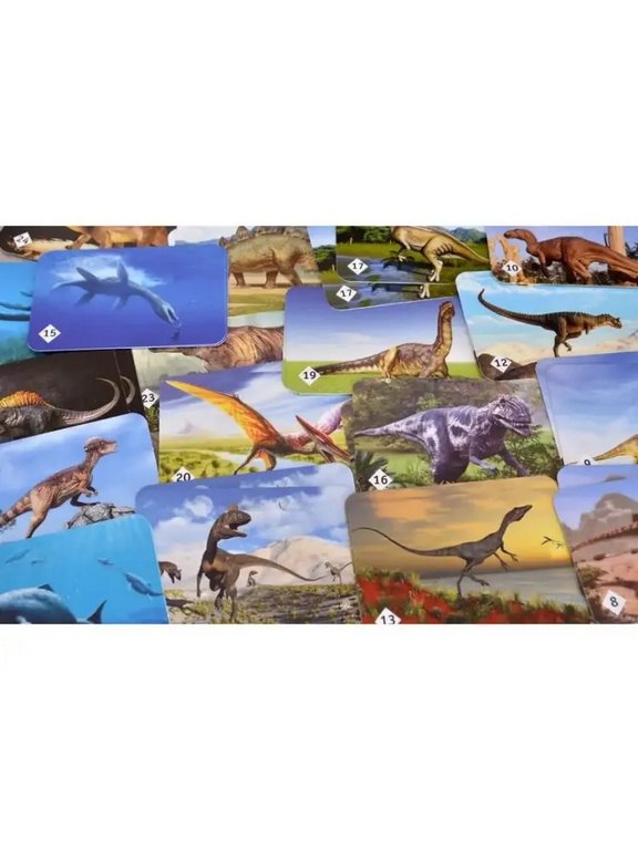 Игра настольная  Мемо "Мир динозавров" (5+) Нескучные игры