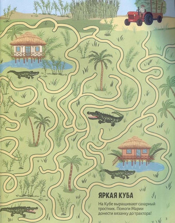 Книга детская Удивительные лабиринты "Кругосветное путешествие" 32 стр. Malamalama