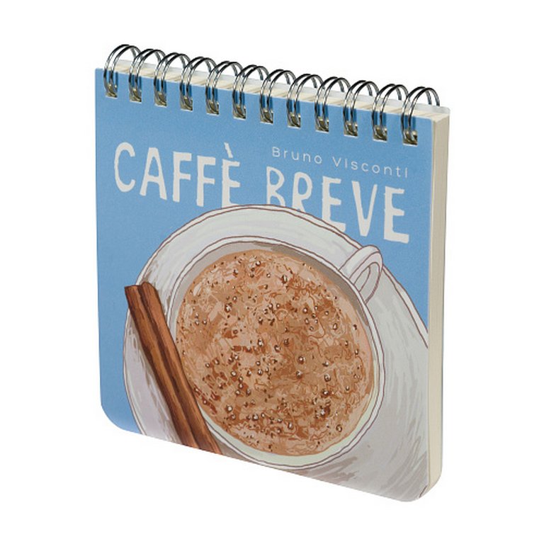 Блокнот А6  60л., 105*105 мм, на гребне Bruno Visconti "POCKET JOURNAL. Счастье в кофе" (4 вида)