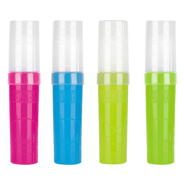 Пенал-тубус  СТАММ (пластик) 195*45мм (ассорти)