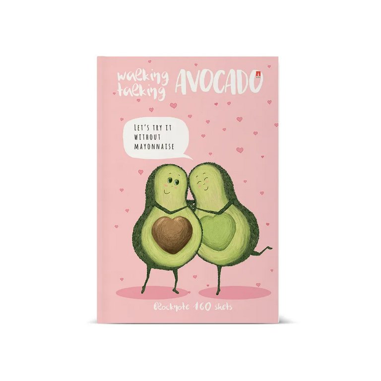 Бизнес-блокнот А5 160л., 148*210 мм, Альт "АВОКАДО"