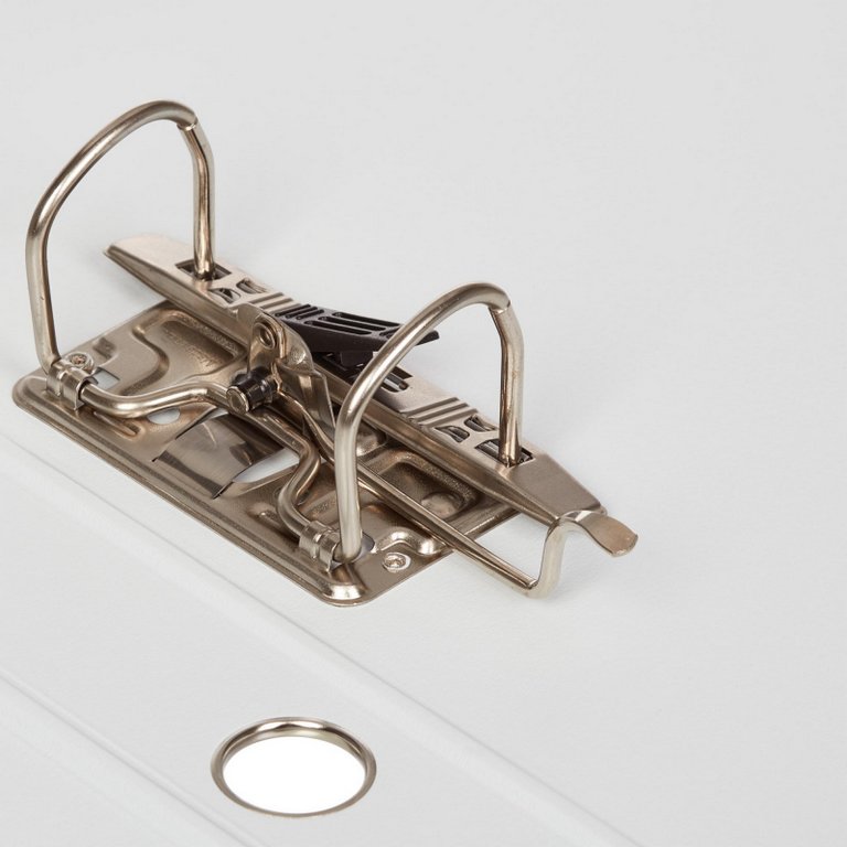 Папка-регистратор А4 50мм Bantex пл. карман на торце, в пленке ПВХ белая