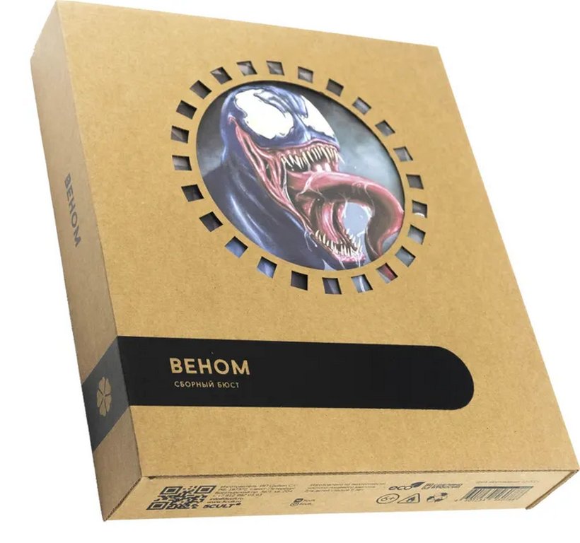 Сборная модель из гофрокартона "Веном" h=18см, 88 дет., 6+, 5cult