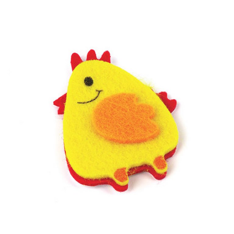 Наклейки из фетра "Цыплята" 5шт/уп. ОСТРОВ СОКРОВИЩ