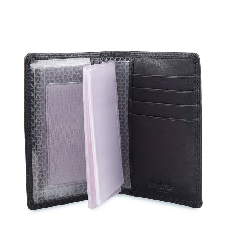 Обложка для автодокументов Dr.Koffer нат. кожа, черный