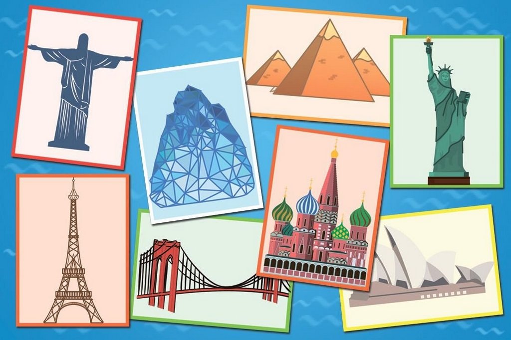 Игра обучающая Окружающий мир с липучками .1+ "Континенты Аркадий Паровозов" Pic'nMix