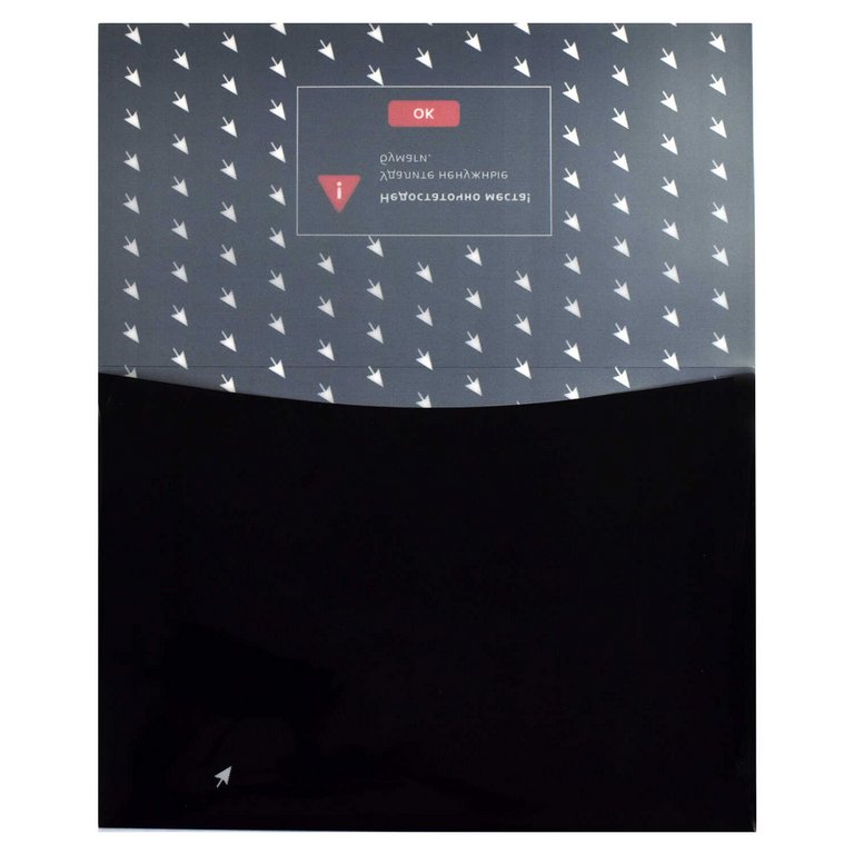 Папка для тетрадей А4 с клапаном Феникс+ "ФРАЗЫ С ХАРАКТЕРОМ"