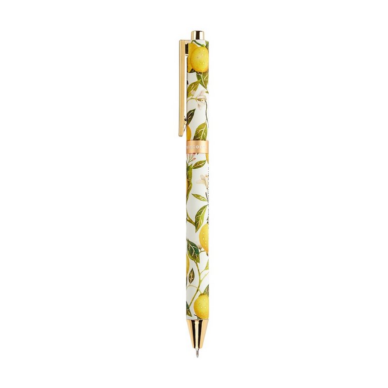 Ручка шариковая авт. Bruno Visconti "Flora Fruits"  0,38мм синяя (ст.108мм, лин.0,36) игольч.