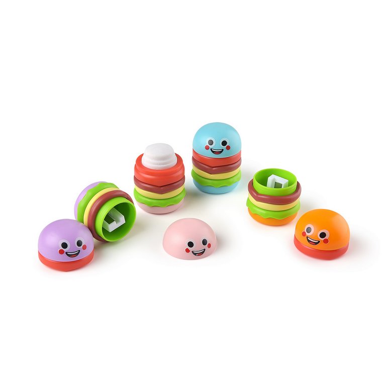 Точилка с контейнером и ластиком Bruno Visconti "GOOD MOOD. БУРГЕР" (4 вида)