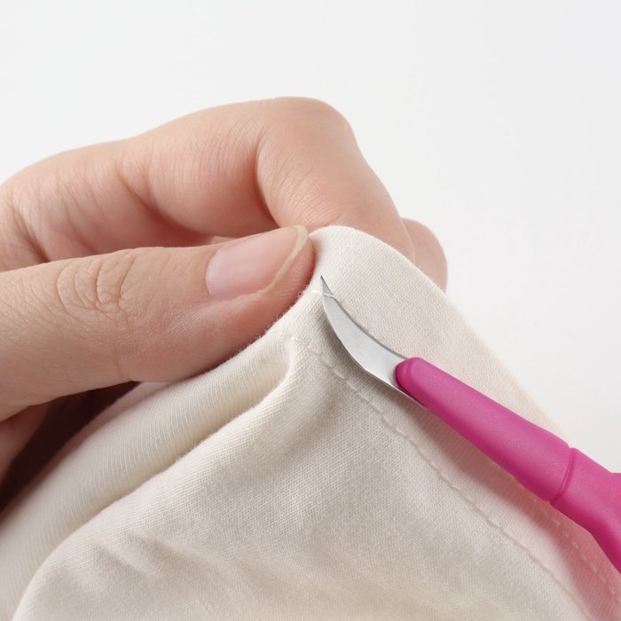 Нож для распарывания швов 13,5см, цв. фиолетовый