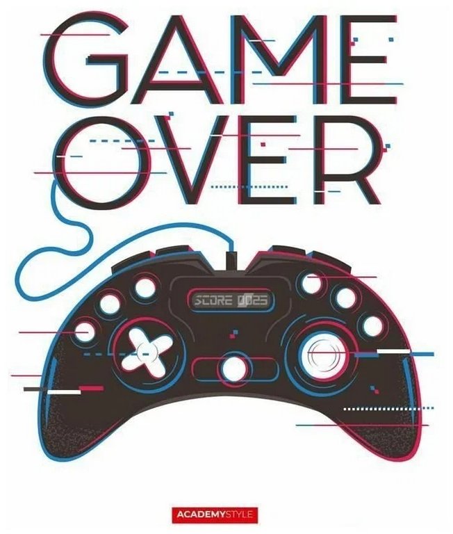 Тетрадь 48 лист кл. А5 на спирали "Геймер"